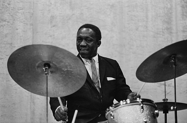 Art_Blakey_and_Art Blakey and the Jazz Messengers in the Kurzaal Concert Hall in Den Haag, 30.03.1963 Fotopersbureau De Boer