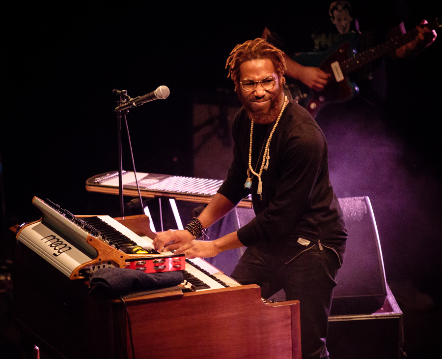 Cory Henry & The Funk Apostles at the stage at Cosmopolite in Soria Moria. 10-30-2017 (Own Work)